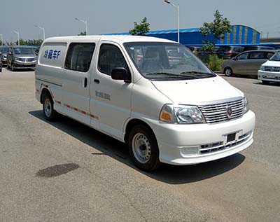 國(guó)六金杯新快運(yùn)雙排座面包型冷藏車(chē)